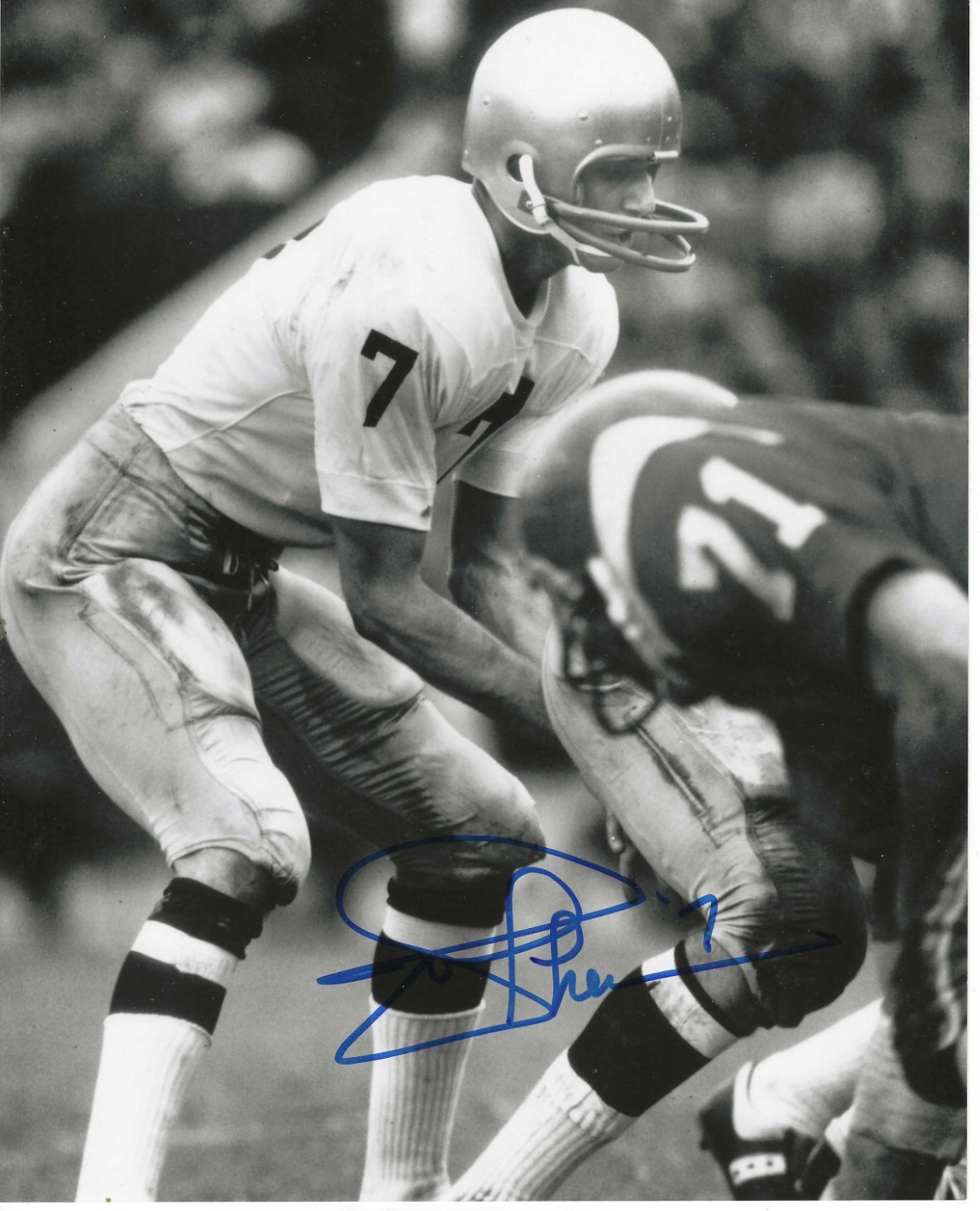 Joe Theismann Autographed Signed Notre Dame Fighting Irish 8x10 photo - w/COA 