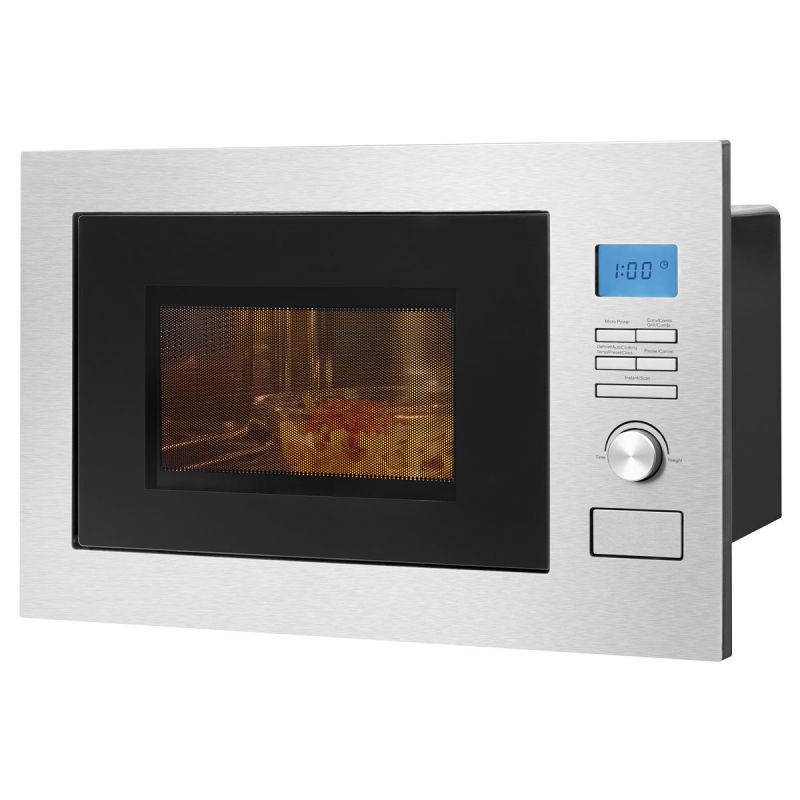 Micro-ondes encastrable avec gril puissant Bomann MWG3001HEB pour des gratins parfaits