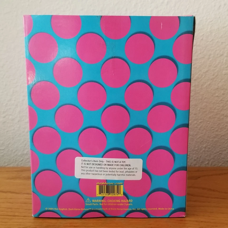 2005 Popaganda Ron English RABBBIT Vinyl Figure Glow In Dark Horse LE 500 RARE - Image 4 of 4