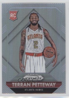 2015-16 Panini Prizm Rookies Silver Prizm Terran Petteway #327 Rookie RC s3g