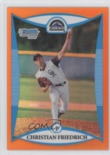 2008 Bowman Draft Chrome Orange Refractor 22/25 Christian Friedrich #BDPP31 1l7