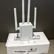 WiFi Range Extender Repeater 1200Mbps Wireless Router Signal Booster 2.4G - 5GHz
