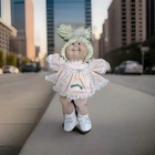 Vtg 1978-1983 Cabbage Patch Doll~Blonde/Green~16"Tall~ #1767
