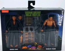 NECA Teenage Mutant Ninja Turtles Oroku Saki and Hamato Yoshi Figures 2-Pack
