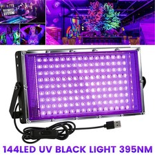 UV Light Bar Blacklight 395 nm Ultraviolet 144 LEDs Floodlight USB Stage DJ Lamp