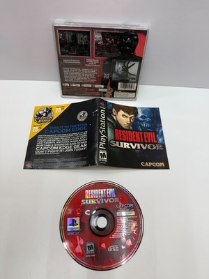 Sony PlayStation 1 PS1 NO MANUAL Tested Resident Evil : Survivor
