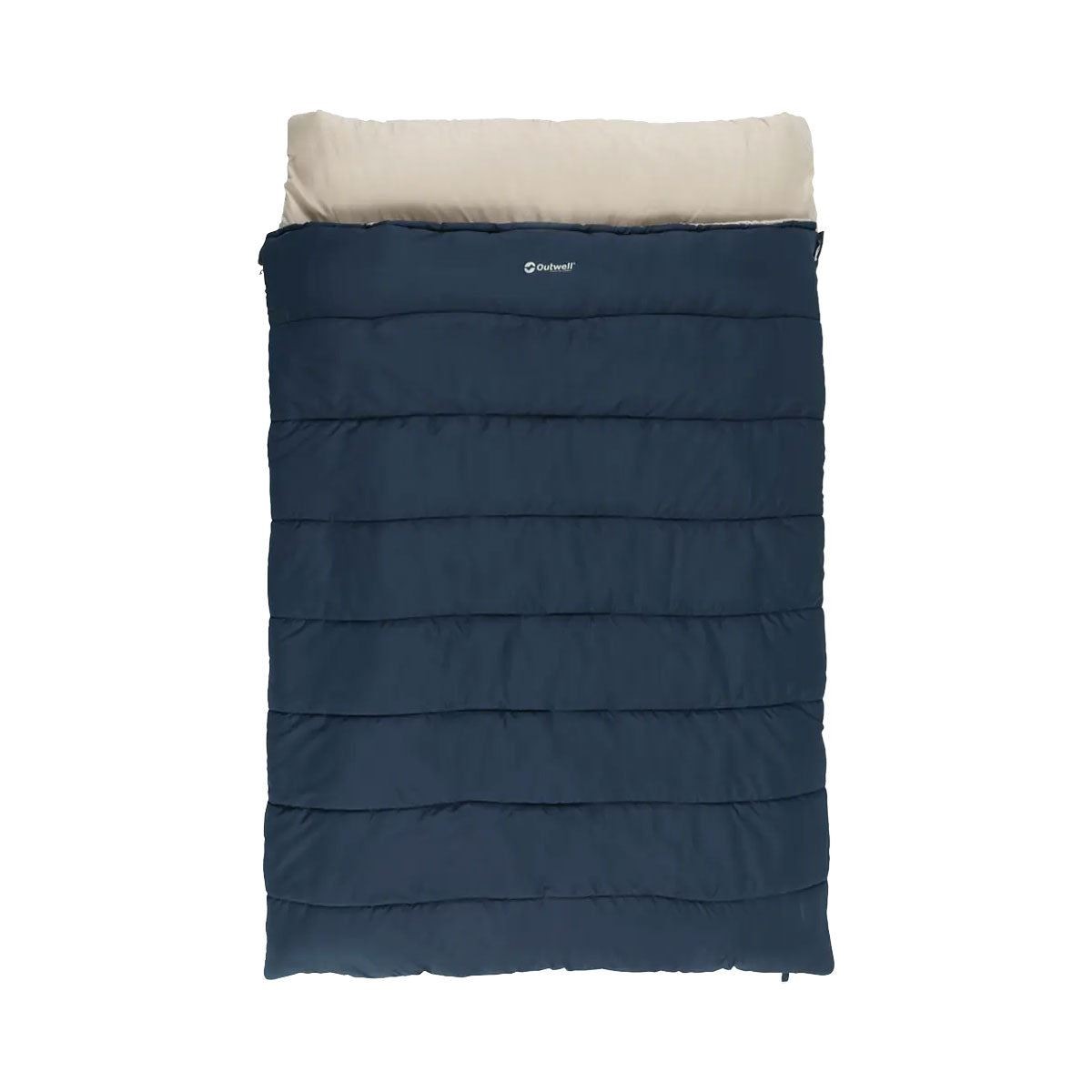 Outwell Contour Lux Double Sleeping Bag - Deep Blue