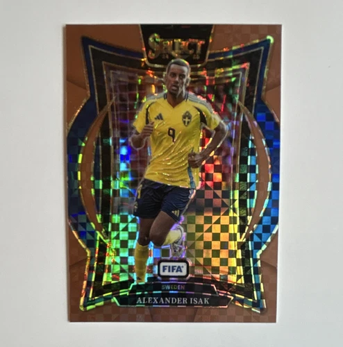 Panini 2024-25 Select FIFA Soccer Alexander Isak #92 Sweden Terrace Prizm /75