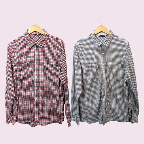 Rohan Hemd X2 Größe Herren Large Fenland 1 Rot 1 Blau Top Zustand - Bild 1 von 21