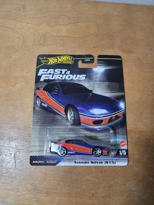 HOT WHEELS PREMIUM NISSAN SILVIA (S15) THE FAST AND THE FURIOUS TOKYO DRIFT 1/5