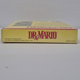 Dr. Mario Nintendo NES 1990 Complete Vintage Video Game w/ Case *TESTED
