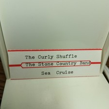 The Stone Country Band "The Curly Shuffle"  Jukebox Title Strip Rock 45 Comedy 