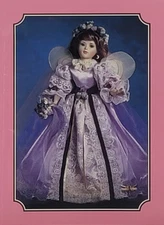 Paradise Galleries MIRABELLA 16" Porcelain Doll with Stand - Linda Hanson