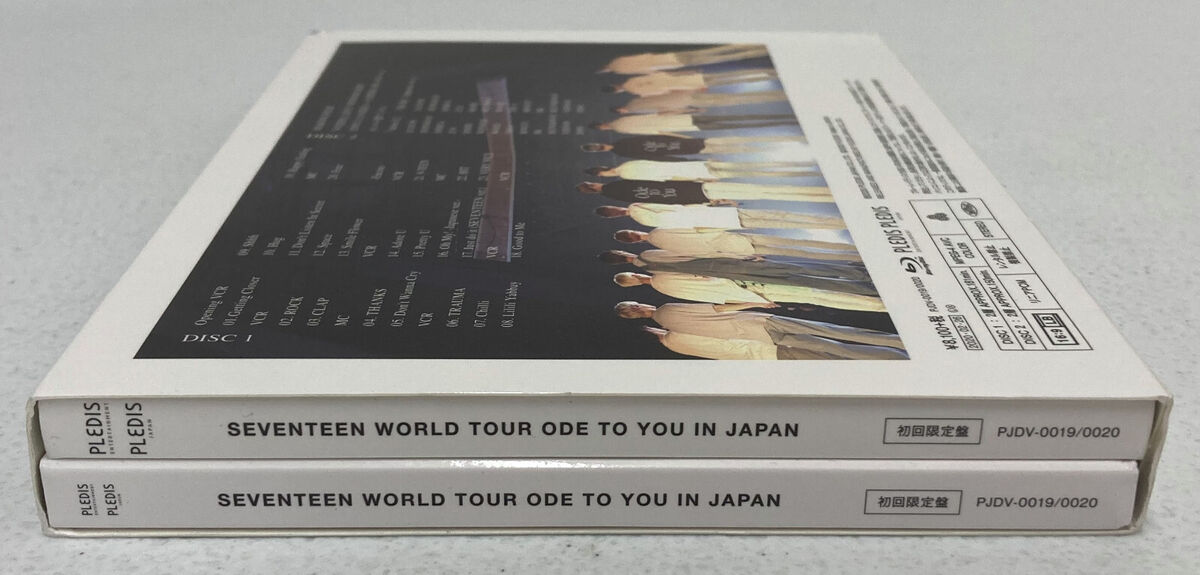 Seventeen - Ode to You - World Tour in Japan (2020, 2 x Blu-Ray Set)