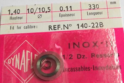Barrel Spring Watch 1.4 X 10/10.5 X 0.11 X 330 MM