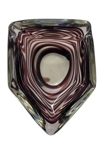 1960's Murano Glass Sommerso Glass Bowl Venini? BEAUTIFUL! Italian Glass Bowl - Picture 3 of 17