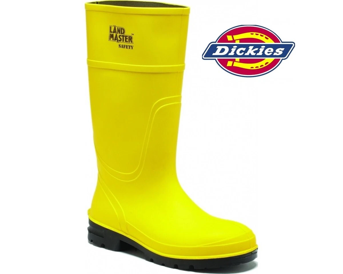 Dickies Landmaster Safety Wellington Steel Toe and Midsole UK 6 eBay