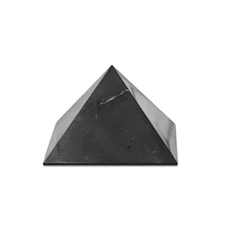 Shungite Stone Pyramid 2" | Authentic Shungite Stones Protection Polished Pyr...