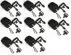 8pcs Spa Hot Tub Cover Broken Latch Repair Kit Clip Lock with key and hardware
