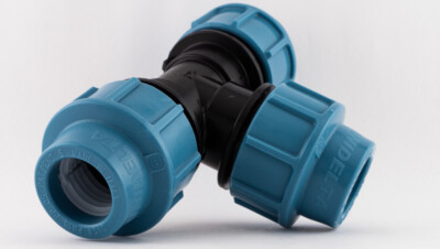 PE PP T-Stück 90 Grad | PP Fitting | Unidelta | DVGW Trinkwasser | 16mm - 110mm