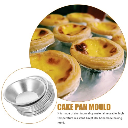 10 Pcs Egg Tart Cup Mini Pie Mold Eierkuchenform Muffin Backform - Bild 4 von 12