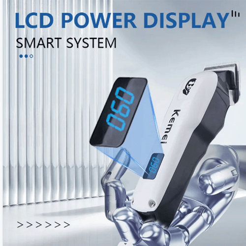 Kemei-2269 Cortadora de Pelo Inalámbrica Barbero 0mm Kit de Cortapelos Tallado Cero Espados - Imagen 21 de 24