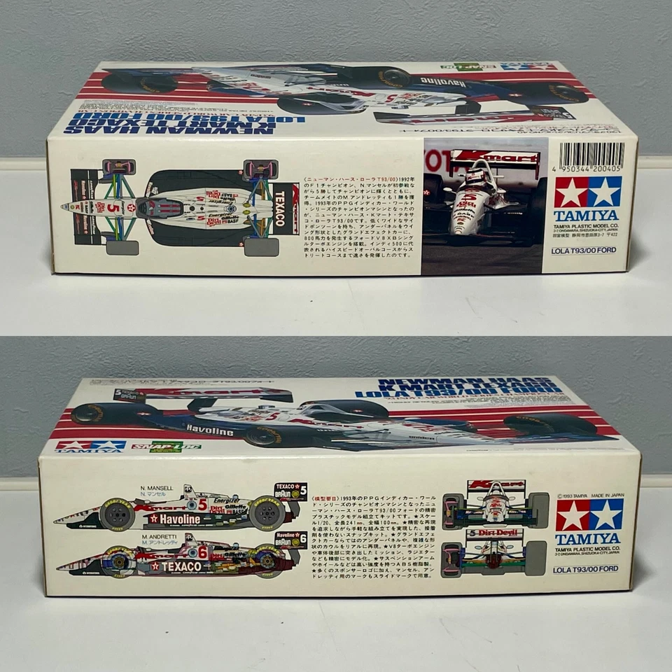 TAMIYA 20040 Kit scala 1/20 NEWMAN HAAS K MART TEXACO LOLA T93/00 FORD - Immagine 3 di 4