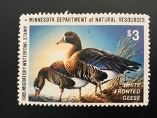 ICOLLECTZONE  US Minnesota MN9 1985 Duck Stamp VF NH