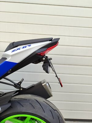 kurzes Heck Kawa ZX-6 R 636 ab 2024 Kennzeichenträger EVO Set Kennzeichenhalter