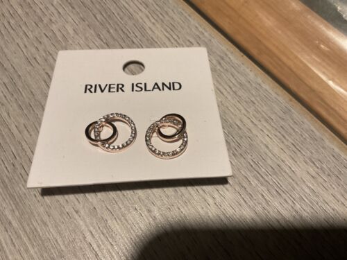River island stud earings - 第 1/2 張圖片