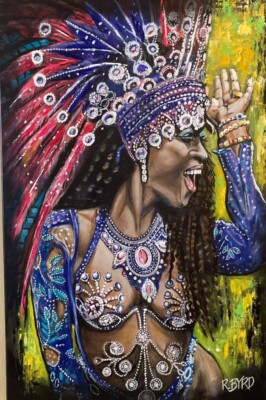 ''Samba Sway'' Giclee by Rick Byrd 24x36