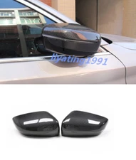 Real Carbon Fiber Door Side Mirror Cover Fit BMW 345678 Series G20 G30 G32 G10