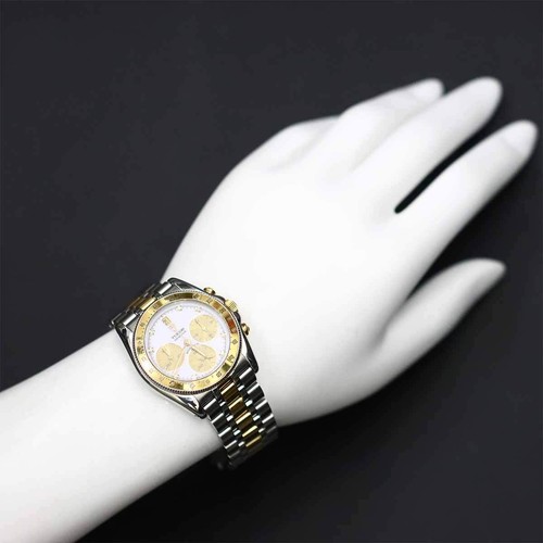 TUDOR Monarch 15903 8P Diamant Quarz Chronograph Herrenuhr 90283279 - Bild 3 von 7