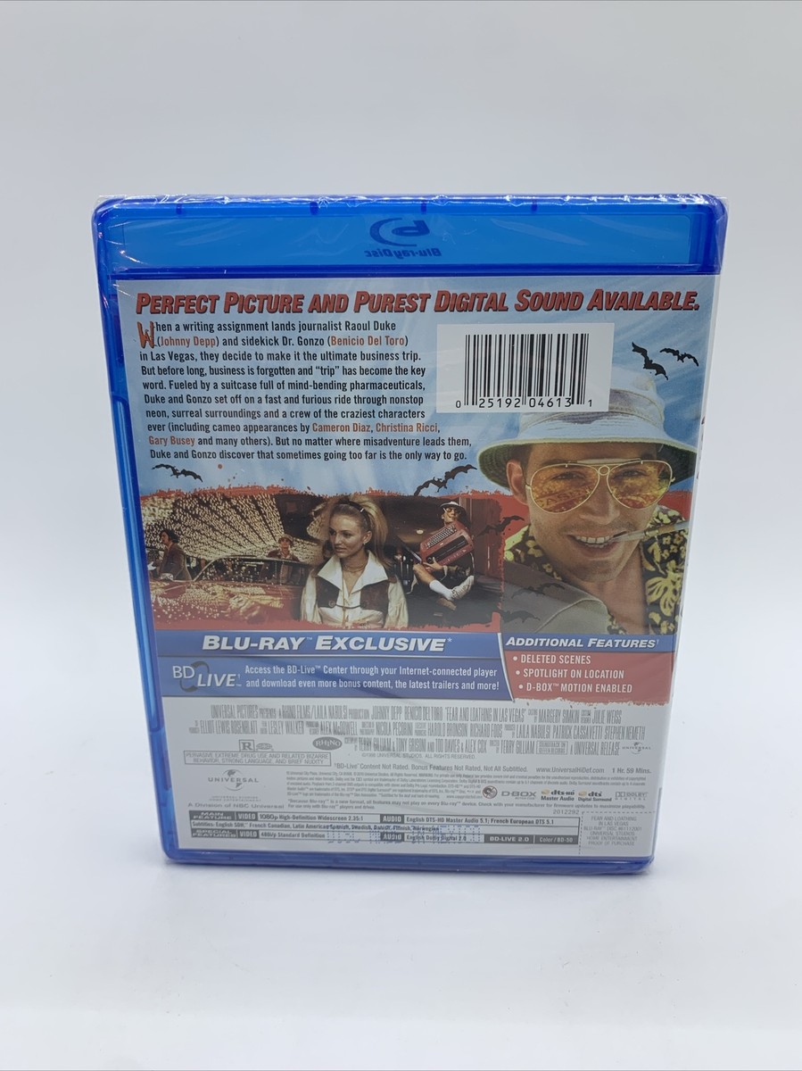 Fear and Loathing in Las Vegas [New Blu-ray] Ac-3/Dolby