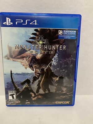 Monster Hunter World Sony PlayStation PS4