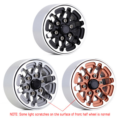 52*28mm Beadlock 1.9'' Wheel Rim Hub for 1/10 RC Crawler Axial SCX10 Traxxas TRX4