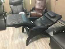 Svago ZGR Newton SV630 Recliner Zero Anti Gravity Chair Carbon Top Grain Leather