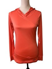Under Armour Womens Coral Pink Pullover Hoodie Size M