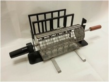 Spiedo Girarrosto a Cesto Cilindro Barbecue Emi Family EmiBbq
