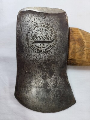Buhl & Sons Michigan Style Single Bit Axe - All Original