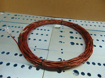 BARCEL 10 feet 16 AWG Silver Plated Copper Kapton Speaker Wire 2 Twisted SPC Vintage