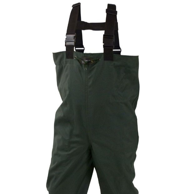 Frogg Toggs Cascades Cuissardes 2 Plis En Poly/caoutchouc Avec Semelle