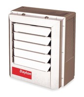 Dayton Electric Unit Heater, Vertical Or Horizontal, Voltage 208, 10.0 Kw, 1 Or Dayton Electric Unit Heater, Vertical Or Horizontal, Voltage 208, 10.0 Kw, 1 Or