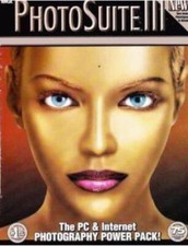 MGI PhotoSuite III 3.0 PC CD edit touch up digital pictures photos editing tools