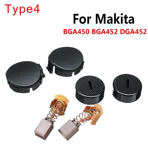 Carbon Brushes + Holder + Cap + Covers Replacement Kit for Makita Grinder - Picture 1 of 4