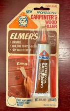Vintage 1976 1 oz Elmer's Carpenter's Wood Filler - Unopened