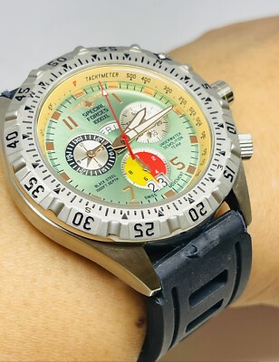 Chase Durer Special Forces Chronograph 1000XL Watch Runs | eBay