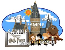 Universal Studios Wizarding World of Harry Potter Scrapbook Paper Die Cut Piece