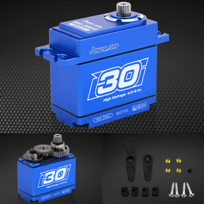 POWER HD WH-30KG Waterproof 416.6 oz / .11 Titanium Gear Digital Servo