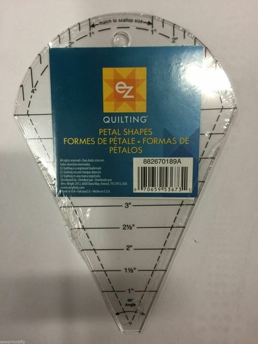 Ez Quilting Petal Shapes Acrylic Template Quilting Simplicity Ebay Ez Quilting Petal Shapes Acrylic Template Quilting Simplicity Ebay
